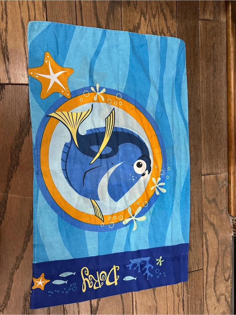Vintage Disney DORY NEMO Standard Size Pillow Case (One)